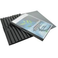 Rapesco Clip File Eco 1595 A4 30 sheets Black Pack of 10