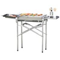 Outsunny BBQ Grill 01-0571 Steel Silver