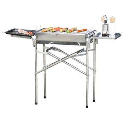 Outsunny BBQ Grill 01-0571 Steel Silver