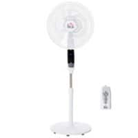 HOMCOM Pedestal Fan 824-023V70 85° 50W Black, White 1380 mm