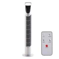 HOMCOM Tower Fan 824-012V70SR 70° 40W Silver 785 mm