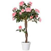 Outsunny Artificial Tree 844-340 Pink, Green  180 mm x 180 mm x 900 mm