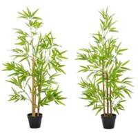 Outsunny Artificial Tree 844-357 Green  155 mm x 155 mm x 1200 mm