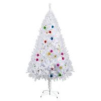 HOMCOM Christmas Tree 02-0351 White  850 mm x 850 mm x 1500 mm