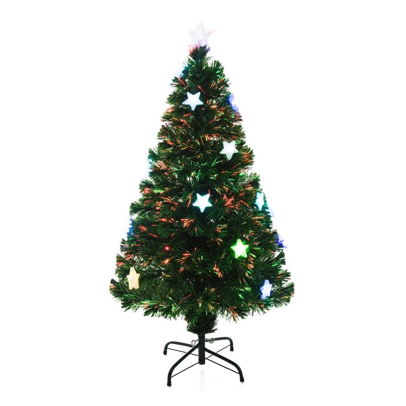 HOMCOM Christmas Tree 02-0764 Green 600 mm x 600 mm x 1200 mm