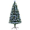 HOMCOM Christmas Tree 830-290V73 Green, White 840 mm x 840 mm x 1800 mm