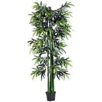 Outsunny Artificial Tree 844-196 Green, Black  200 mm x 200 mm x 1800 mm