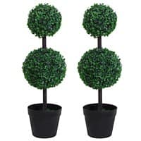 Outsunny Artificial Tree 844-264V01 Green, Black  230 mm x 230 mm x 670 mm