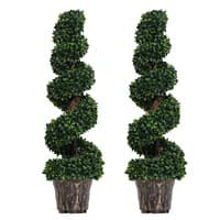 Outsunny Artificial Tree 844-265V01 Green  320 mm x 320 mm x 1200 mm