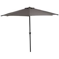 Outsunny Parasol 84D-007GY Metal, Polyester Grey