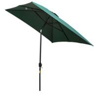 Outsunny Parasol 84D-013GN Steel, Aluminum, Polyester Green