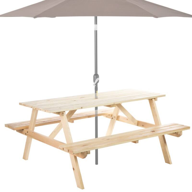 OutSunny Picnic Table 84B-193