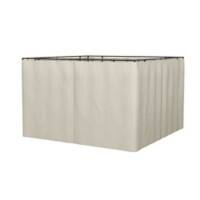 Outsunny Canopy Sidewall Beige 84C-226V02BG 3 x 4 m