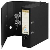 Exacompta Forever Lever Arch File A4 80 mm Black 2 ring 53981E Cardboard, PP (Polypropylene) Smooth Portrait Recycled