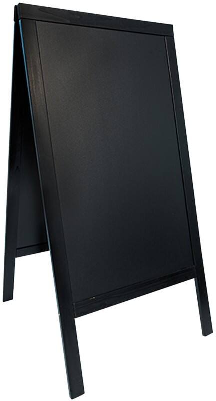Securit Pavement Sign Freestanding 54.5 (W) x 85 (H) cm Black