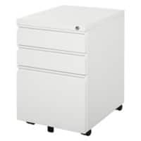 Vinsetto File Cabinet 924-024WT 600 x 390 x 480 mm White