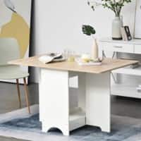 HOMCOM Foldable Table Rectangular 835-339 Particle Board 800 x 780 x 720 mm