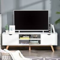 HOMCOM TV Stand 833-691 White 390 x 1,500 x 500 mm