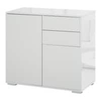 HOMCOM Side Cabinet 838-075WT 740 x 790 x 360 mm White