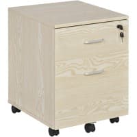 Vinsetto Cabinet 924-023AK 2 Drawers Light Brown 400 x 440 x 546 mm