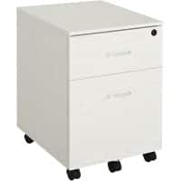 Vinsetto Cabinet 924-023WT 2 Drawers White 400 x 440 x 546 mm