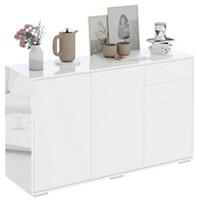 HOMCOM Side Cabinet 838-077CW 740 x 1170 x 360 mm White