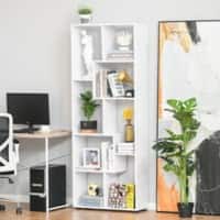 HOMCOM Particle Board Shelf 8 Shelves 240 x 700 x 1,780 mm