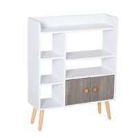 HOMCOM Shelf 836-177GY White 718 x 240 x 908 mm