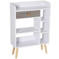 HOMCOM Particle Board Shelf 7 Shelves 240 x 600 x 908 mm