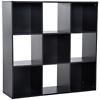 HOMCOM Shelf 833-422BK Black 295 x 915 x 915 mm