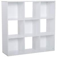 HOMCOM Particle Board Shelf 9 Shelves 295 x 915 x 915 mm