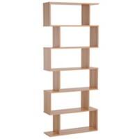 HOMCOM Particle Board Shelf 6 Shelves 230 x 800 x 1,920 mm