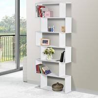 HOMCOM Particle Board Shelf 6 Shelves 230 x 800 x 1,920 mm