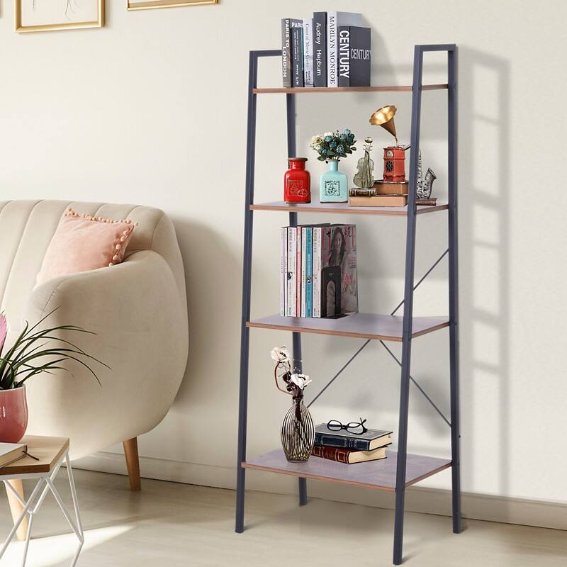 HOMCOM Steel Storage Shelf 4 Shelves 350 x 600 x 1,450 mm