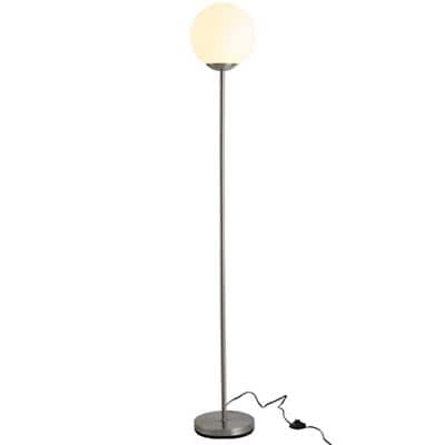 HOMCOM Floor Lamp Silver 250 x 250 x 1,710 mm