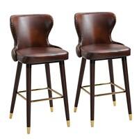 HOMCOM Bar Chair 835-199V70 Brown
