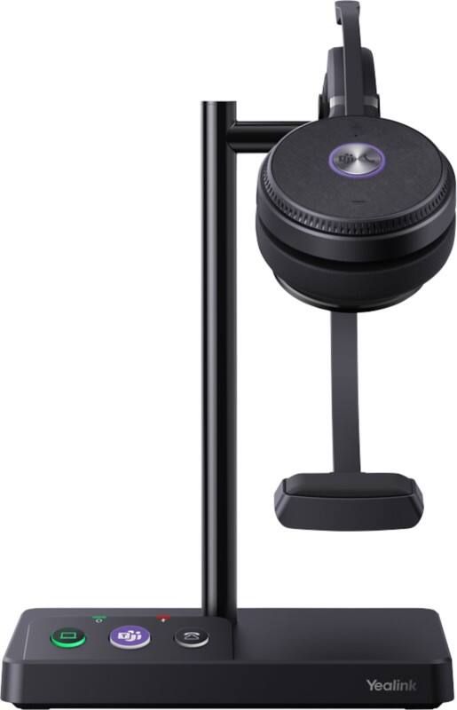 Yealink WH62 Mono Teams Wireless Headset Over-the-head Noise Cancelling Microphone Yes Mono Black