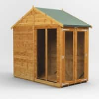 Power Garden Shed 48PASH Golden Brown 4x8