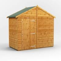 Power Garden Shed 48PAW Golden Brown 4x8