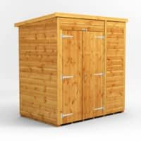 Power Garden Shed 64PPWDD Golden Brown