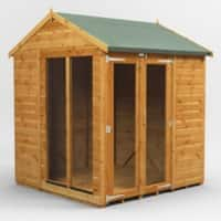 Power Garden Shed 66PASH Golden Brown 6x6