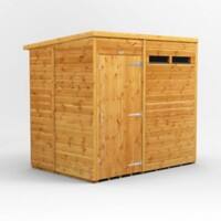 Power Garden Shed 75PPSS Golden Brown 7x5