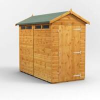 Power Garden Shed 84PASS Golden Brown 8x4