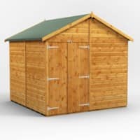 Power Garden Shed 88PAWDD Golden Brown 8x8