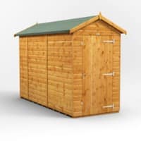 Power Garden Shed 104PAW Golden Brown 10x4