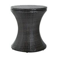 Outsunny Ice Bucket 867-016BN Rattan Brown