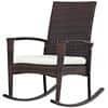 Outsunny Rattan Chair 841-146BN Brown, Beige