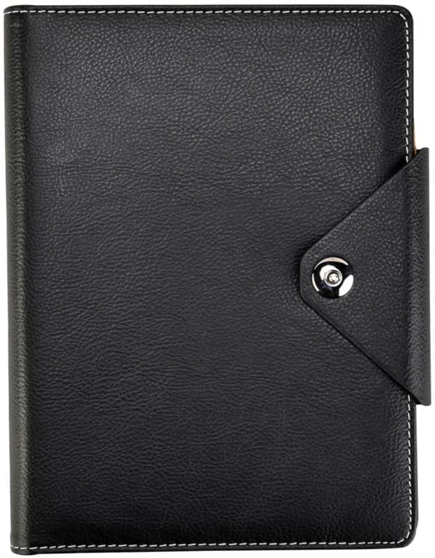 ARPAN Personal Organiser A5 Week to view Black ST-9619