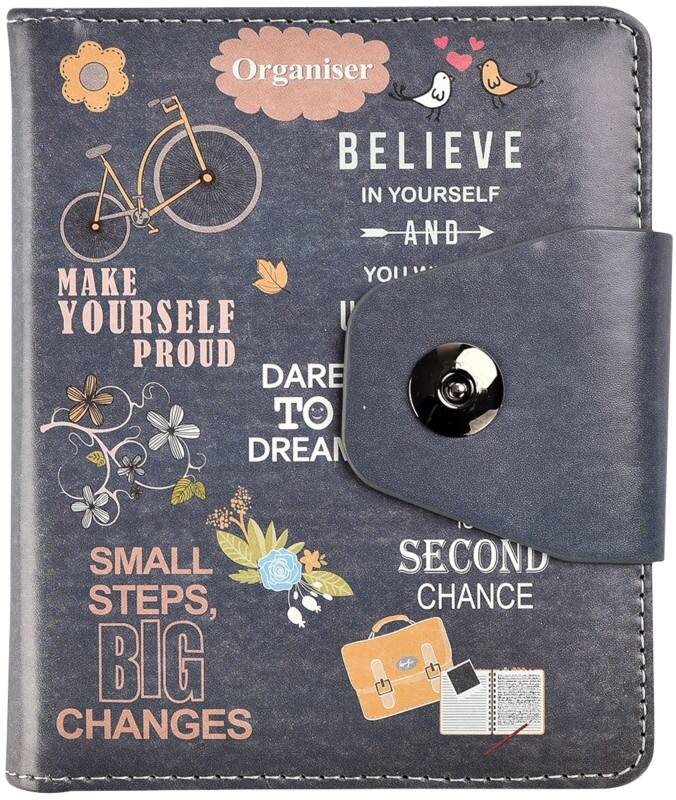 ARPAN Personal Organiser A6 Week to view Grey ST-2290GR