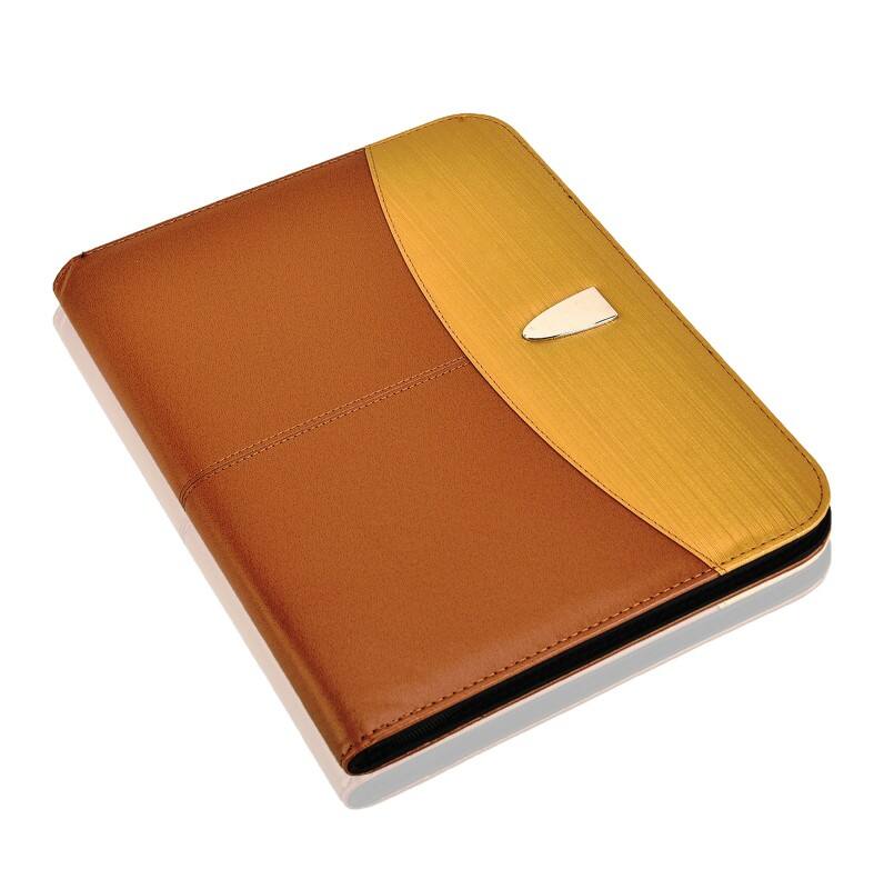 ARPAN Conference Folder CL-821 25 x 34 x 3 cm Brown, Gold